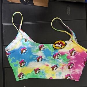 Buc ees swim bikini top bathing suit
Size large NWT